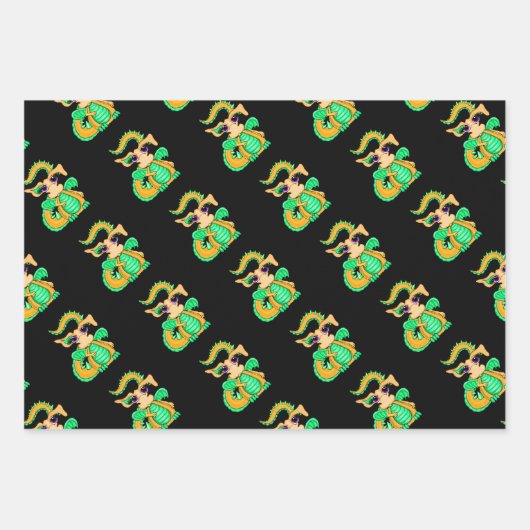 Dragon Wrapping Paper Set (Voorkant 3)