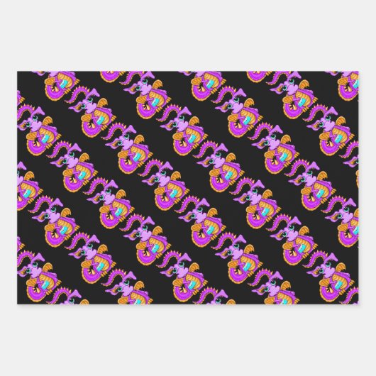 Dragon Wrapping Paper Set (Voorkant)
