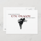 Dragon Wrath Briefkaart (Voorkant / Achterkant)