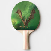 Dragon Wyvern Flying Space Nebula Tafeltennisbatje (Voorkant)