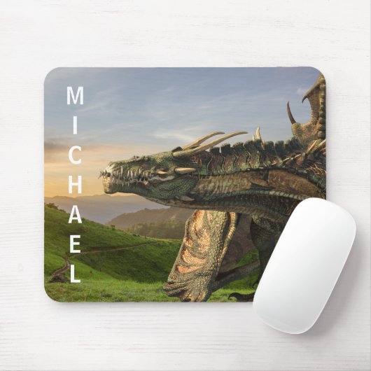Dragon Wyvern - Gepersonaliseerd Muismat (Met muis)