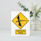 Dragon XING Briefkaart (Staand voorkant)