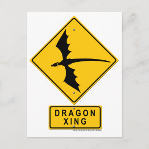 Dragon XING Briefkaart