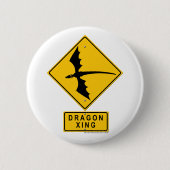 Dragon XING Ronde Button 5,7 Cm (Voorkant)