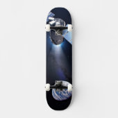 Dragon XL ruimtevaartuig met planeet Aarde op afst Persoonlijk Skateboard (Voorkant)