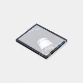 Dragon XL ruimtevaartuig nadert een maan gateway. Post-it® Notes (Schuin)