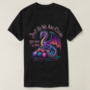 Dragon Yarn Eggs voor Clear Yarn Only Yarn is van  T-shirt