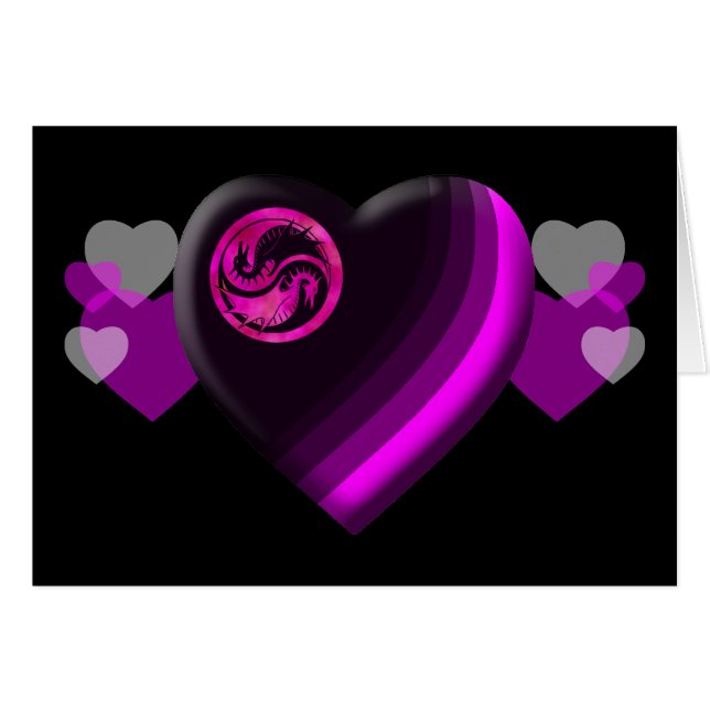 Dragon Yin Yang (Voorkant Horizontaal)