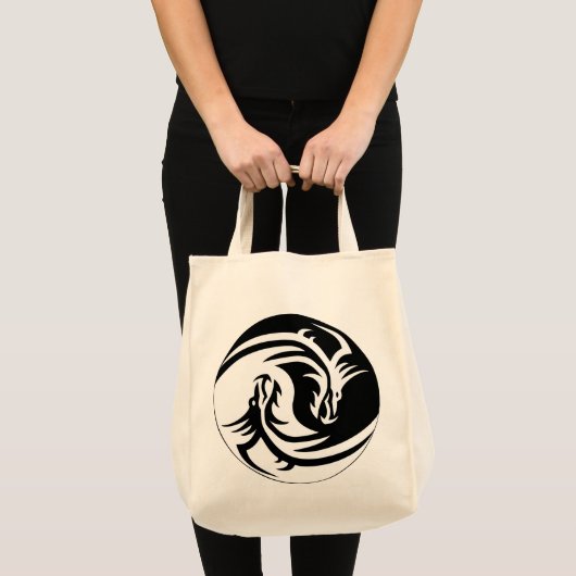Dragon Yin Yang Bag Tote Bag (Voorkant (product))