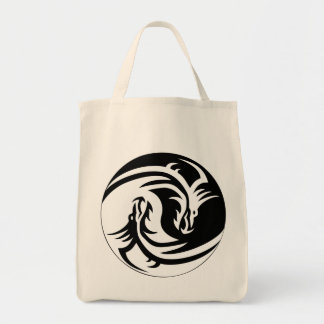 Dragon Yin Yang Bag Tote Bag