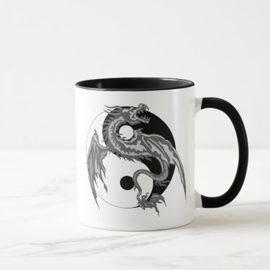 Dragon Yin Yang Gift Mok (Rechts)
