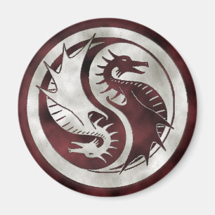 Dragon Yin Yang Magneet