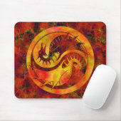 Dragon Yin Yang Muismat (Met muis)