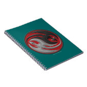 Dragon Yin-Yang Notitieboek (Rechterzijde)