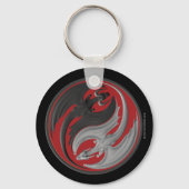 Dragon Yin-Yang Sleutelhanger (Voorkant)