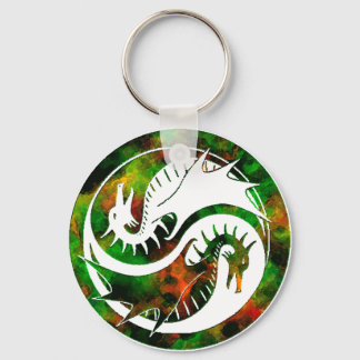 Dragon Yin Yang Sleutelhanger