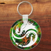 Dragon Yin Yang Sleutelhanger (Voorkant)