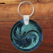 Dragon Yin Yang Sleutelhanger (Voorkant)