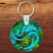 Dragon Yin Yang Sleutelhanger (Voorkant)
