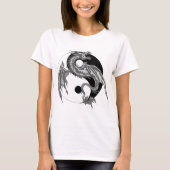 Dragon Yin Yang T-Shirt (Voorkant)