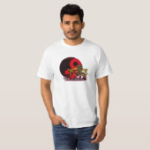 Dragon Yin Yang T-Shirt (Voorkant volledig)