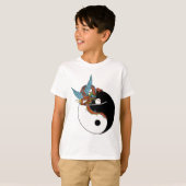 Dragon Yin Yang T-Shirt (Voorkant volledig)