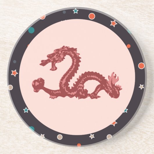 Dragon Zandsteen Onderzetter (Voorkant)