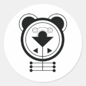 Dragon Zodiac Ronde Sticker (Voorkant)