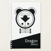 Dragon Zodiac Sign Planner (Voorkant)