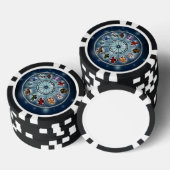 Dragon Zodiackens poker chips (Opstapeling)