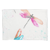 Dragonaceae II Kussensloop (Voorkant-Links)