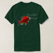 Dragonblood Peacock T-shirt (Design voorkant)