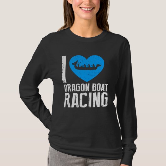 Dragonboat Theme for Dragon Boat Paddlers  10 T-shirt (Voorkant)