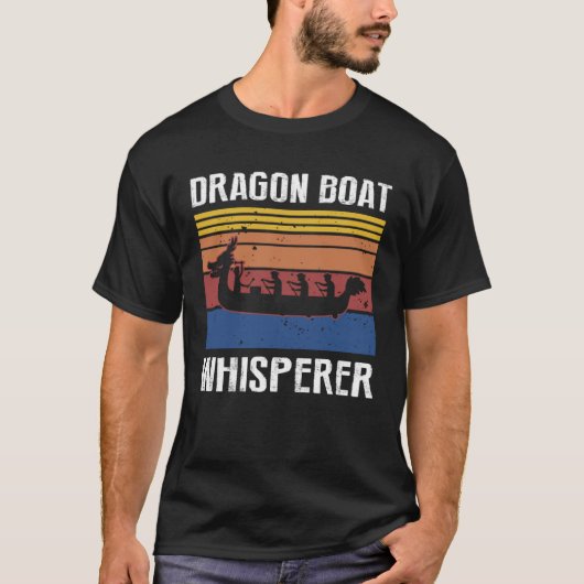Dragonboating Theme for Dragon Boat Paddling 18 T-shirt (Voorkant)