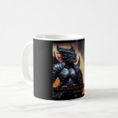 Dragonborn barbaars Vrouw Koffiemok (Voorkant links)