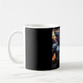 Dragonborn barbaars Vrouw Koffiemok (Links)