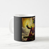 Dragonborn Monk-Vrouw Koffiemok (Voorkant links)