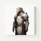 Dragonborn Paladin Notitieboek (Achterkant)