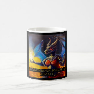 Dragonborn-tovenaarsziekte Vrouw Koffiemok