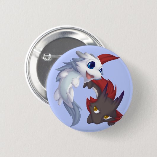 DragonBros Ronde Button 5,7 Cm (Voorkant /achterkant)