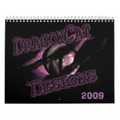 DragonCat Design 2009 3D Dragons Kalender (Hoes)