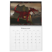 DragonCat Design 2009 3D Dragons Kalender (Feb 2026)