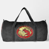 Dragoncircle - Goud met rood vuur Plunjezak (Voorkant)