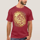 Dragoncircle - Goud T-shirt (Voorkant)