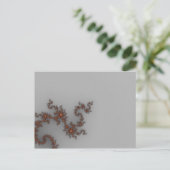 Dragonding - Fractal Briefkaart (Staand voorkant)