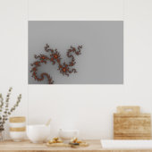 Dragonding - Fractal Poster (Keuken)