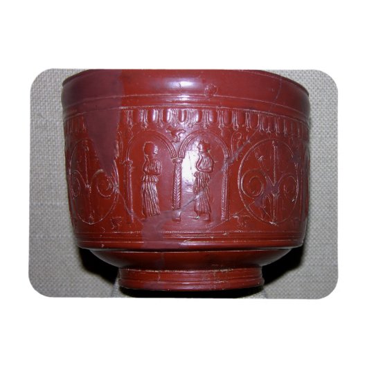 Dragondorff cup, uit Graufesenque, c.150 BC (ter) Magneet (Horizontaal)