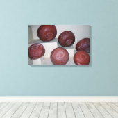 Dragondorff cups, c.150 BC (aardewerk) Canvas Afdruk (Insitu (Houten vloer))