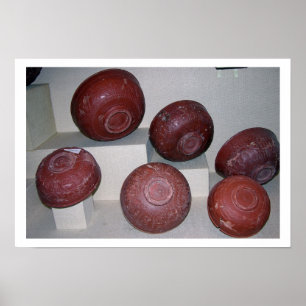 Dragondorff cups, c.150 BC (aardewerk) Poster