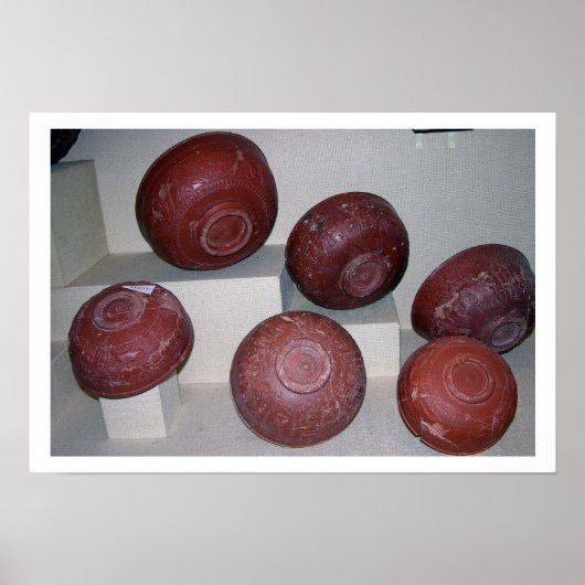 Dragondorff cups, c.150 BC (aardewerk) Poster (Voorkant)